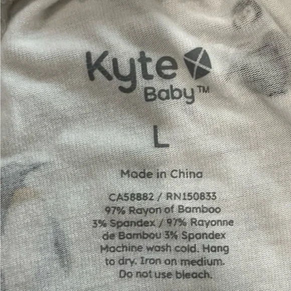 KYTE BABY Women’s Bamboo Jogger Pajama Lounge Pants White with Penguins LARGE - Picture 5 of 6